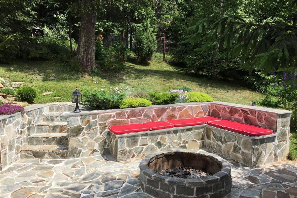 Mountain Chalet - Cabana La Muntele Baisorii Muntele Cacovei  Luaran gambar